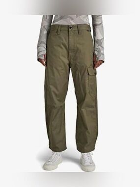 G-Star Raw Women’s Relaxed Cargo Tactical Twill Brown (Dk Toggee) Pants 28 NWT